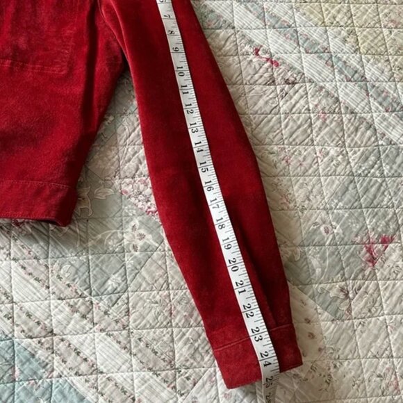 Vintage Jacob Suede Cropped Jacket Size M - Picture 9 of 12